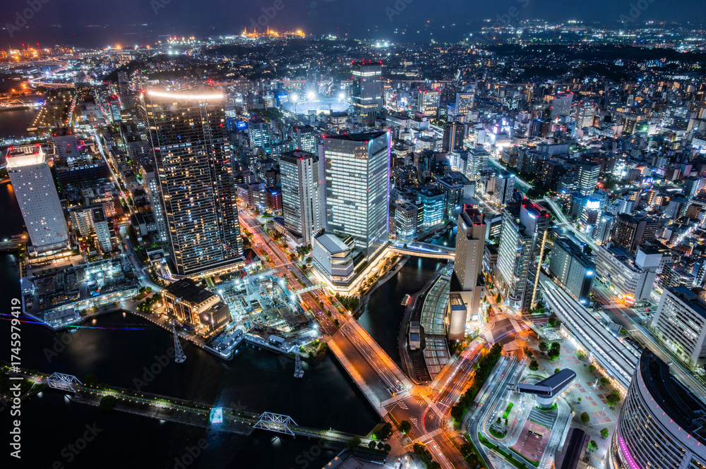 Fototapeta premium 横浜の夜景
