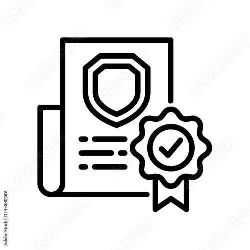 Quality Assurance line icon