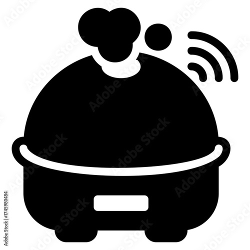 Smart humidifier icon