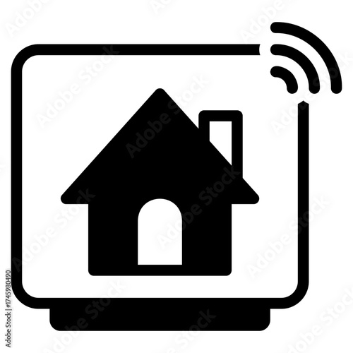 Smart home hub icon