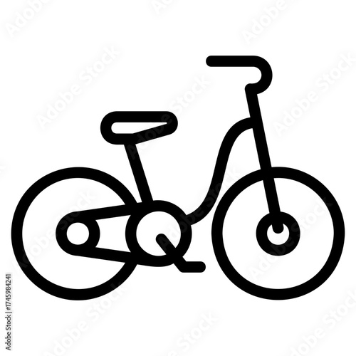 Women bike icon