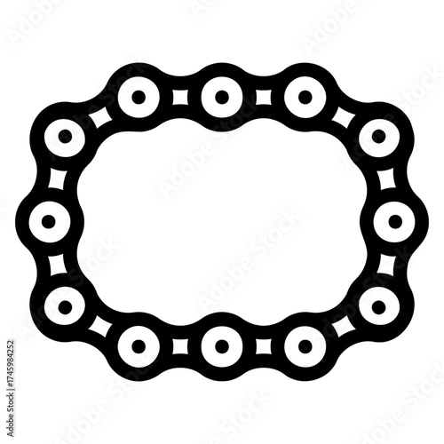 Bike chain icon