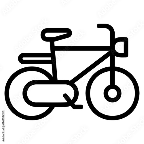 Classic bike icon