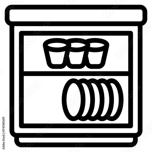 Dishwasher icon