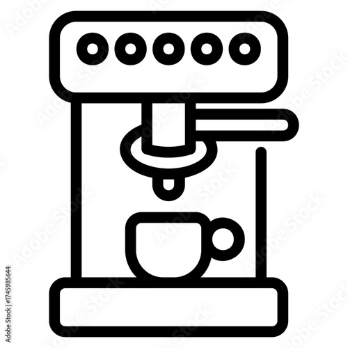 Coffee maker icon