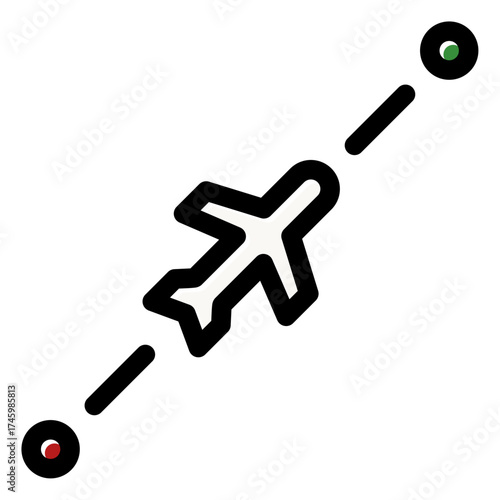 tracking flight icon