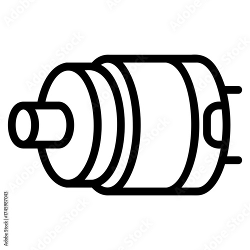DC mortor icon