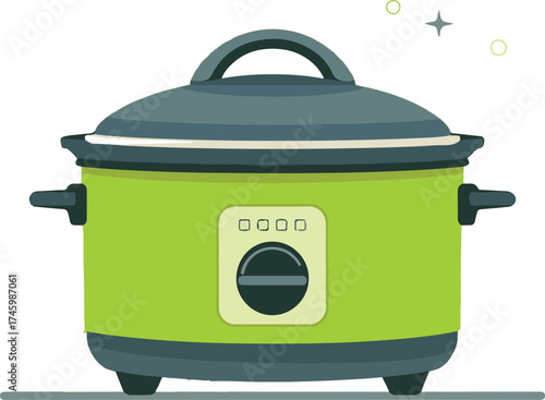 electric kettle vector illustration