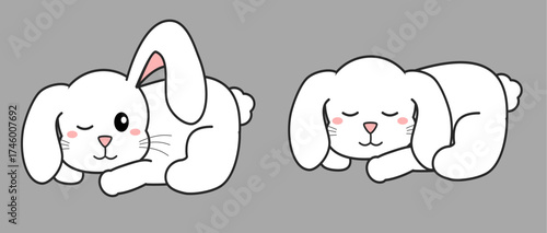 Vector image of a rabbit