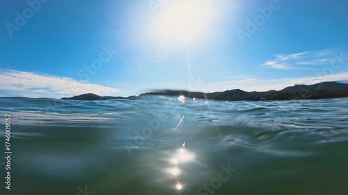 View from the sea in Izu peninsula, Shizuoka Prefecture
