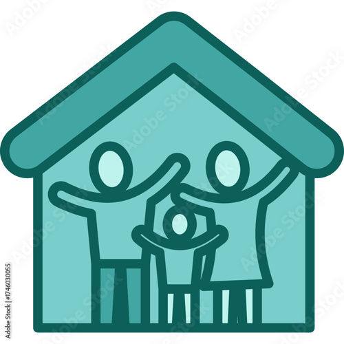 Family Bonds solid icon