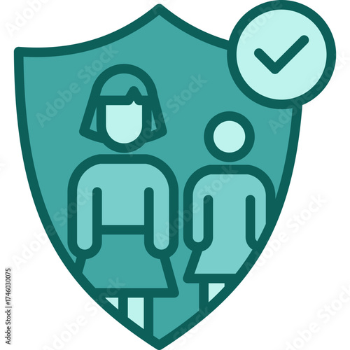 Parental Control solid icon