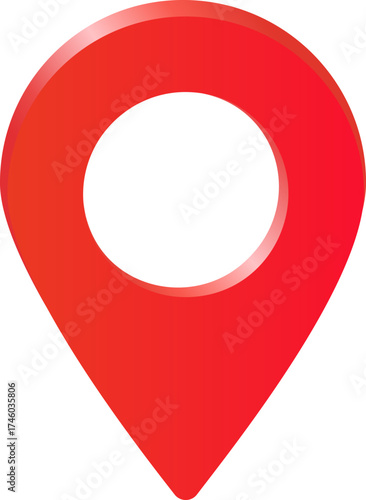 map pointer with red icon