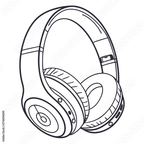 Headphones, a device for listening to music