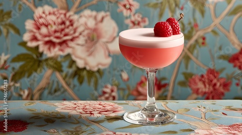 Raspberry Clover Club Cocktail Recipe: Classic Gin Drink with Silky Egg-White Foam
