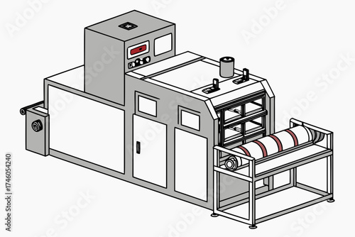Dryer/Curing Unit for Flexo, Gravure, Digital, UV Printing with Hot Air, Infrared, or UV-LED