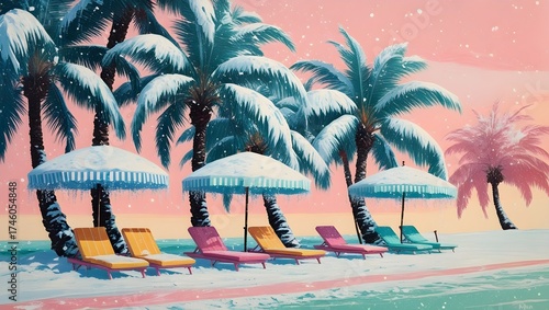 palm tree on the beach