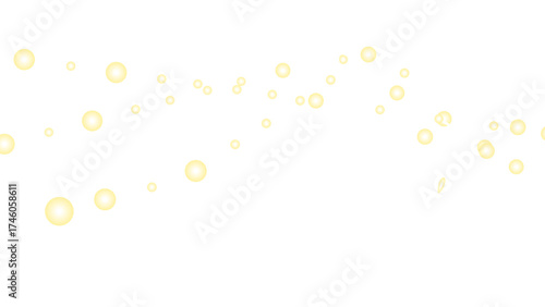 light lamp led bulb string garland wire transparent background. png Gold Christmas garland new year light effect and xmas card. Horizontal yellow wires shining, led strips png, vector illustration