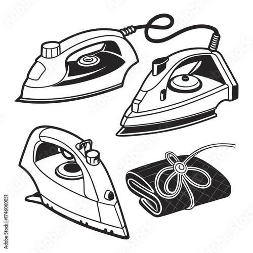 iron vector illustration