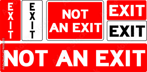 exit sign