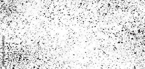 Dirty or dust film grain speck grit grunge overlay on white background grain noise grain dot white paper noise texture with distress effect vector illustration 