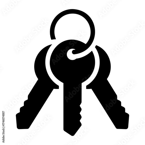 keyset glyph icon