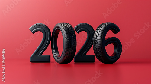 Stylish tire design and bold colors represent 2026 creatively