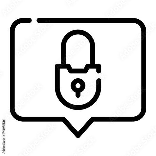 chat line icon