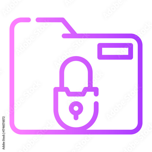 folder gradient icon