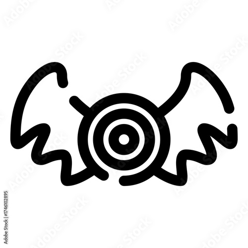 Eye ball icon