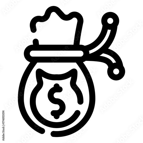 Money bag icon
