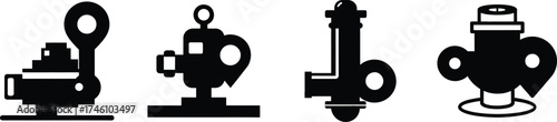 Set of pipe locating devices for utility infrastructure detection and surveying vector
