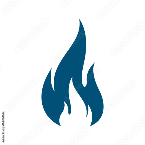 fire logo design burning and blazing