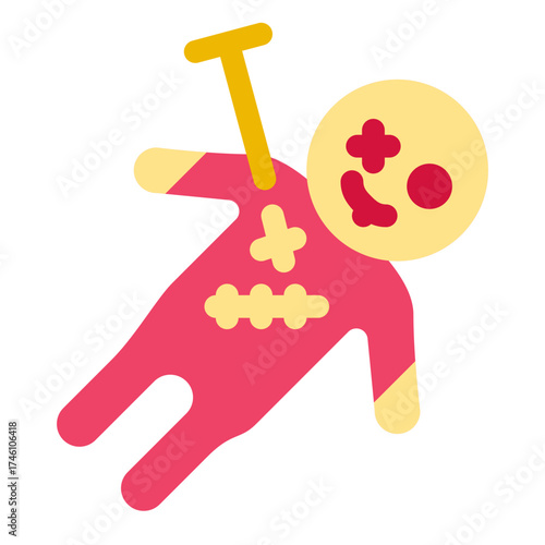 Voodoo doll icon