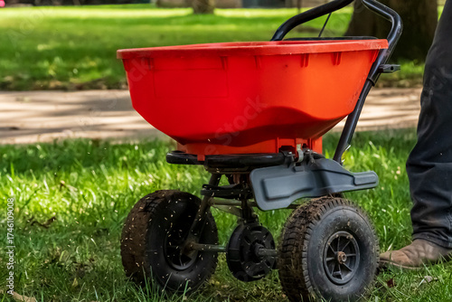 Lawn Aeration, Soil Plugs, Mulch, Wood Chip Texture, Fertilizer Spreader and Lawn Equipment