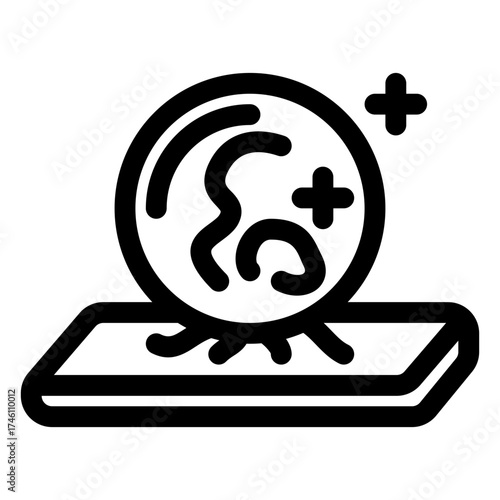 Magic ball icon