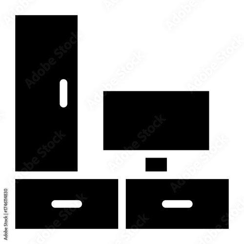 tv cabiniet icon