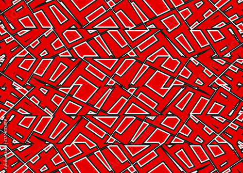 Abstract background with irregular stripe and zigzag line pattern. Abstract raw and irregular stripes pattern