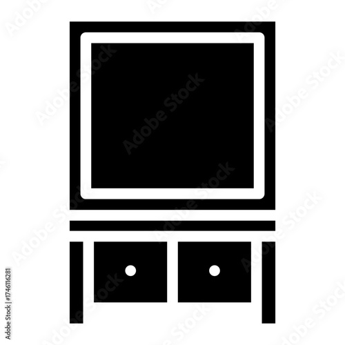 mirror desk icon