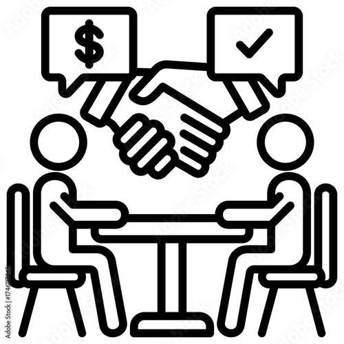 Negotiation Icon