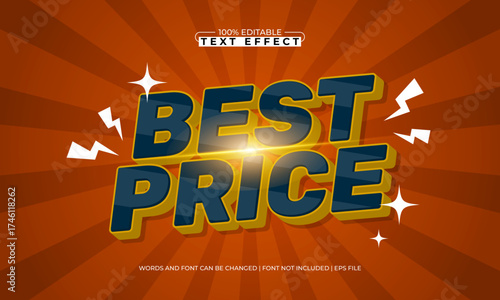 best price editable text effect