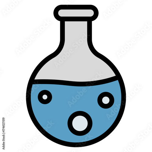 potion icon in flat style