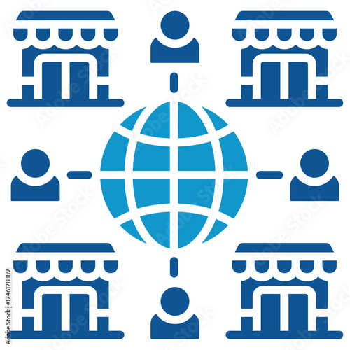 Outsourcing Icon