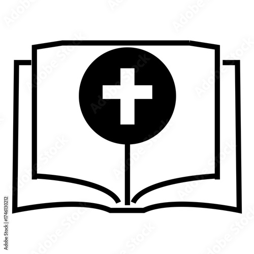 report medical book vector illustration