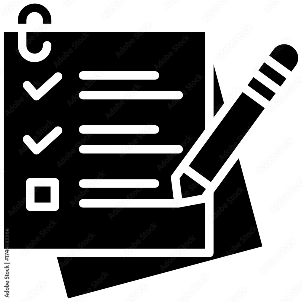 Fototapeta premium Memo Icon