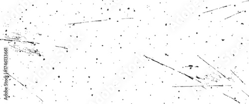 Speckled gritty background. Grungy splash repeated effect. Black and white Retro moldy cement slab. Abstract texture old surface. Vector illustration.