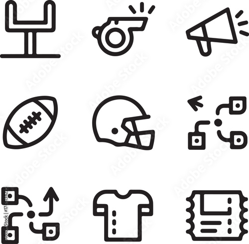 American football icons: strategy, gear, and game day essentials