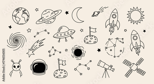 Space Doodle Collection