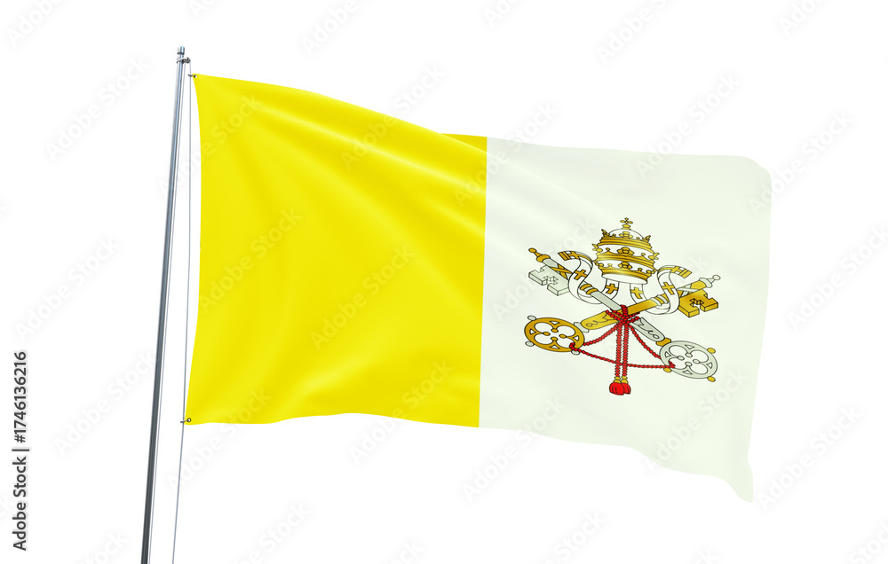 Fototapeta premium Flag of Vatican City