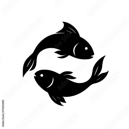 Pisces Zodiac Sign Icon